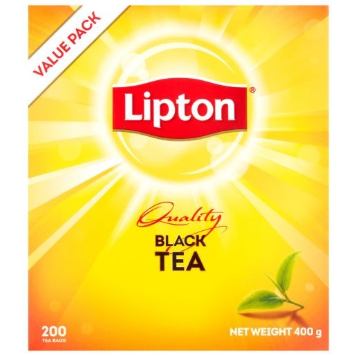 LIPTON BLACK TEA BAGS 200's