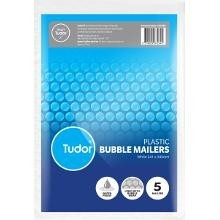 BUBBLE MAILER WHITE 241mm x 345mm Pack Of 5 (price excludes gst)
