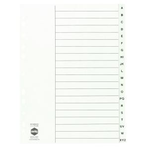 INDEX PP A4 A-Z WHITE #35051