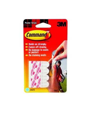3M COMMAND ADHESIVE POSTER STRIP #17024