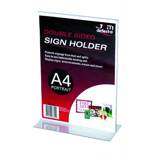 MENU/SIGN HOLDER A4 #47801