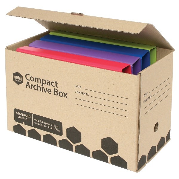 COMPACT ARCHIVE BOX MARBIG #80075 (BOX 5)  (price excludes GST)