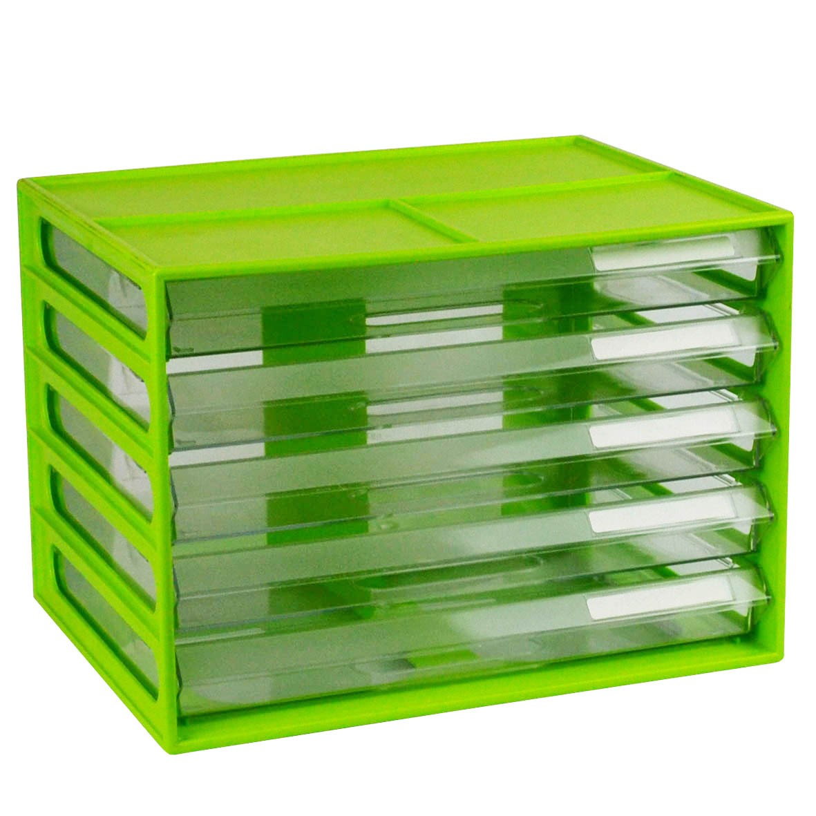 DOCUMENT CABINET A4 5 DRAWER LIME #I-326FL