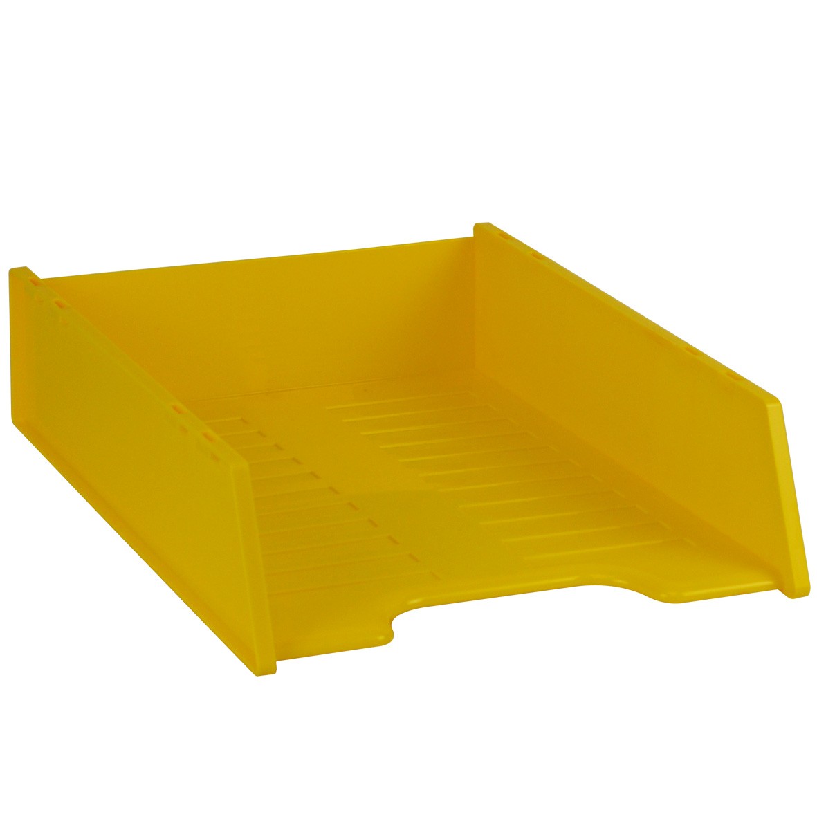 MULTIFIT DOCUMENT TRAY STACKABLE BANANA #I-60FBA