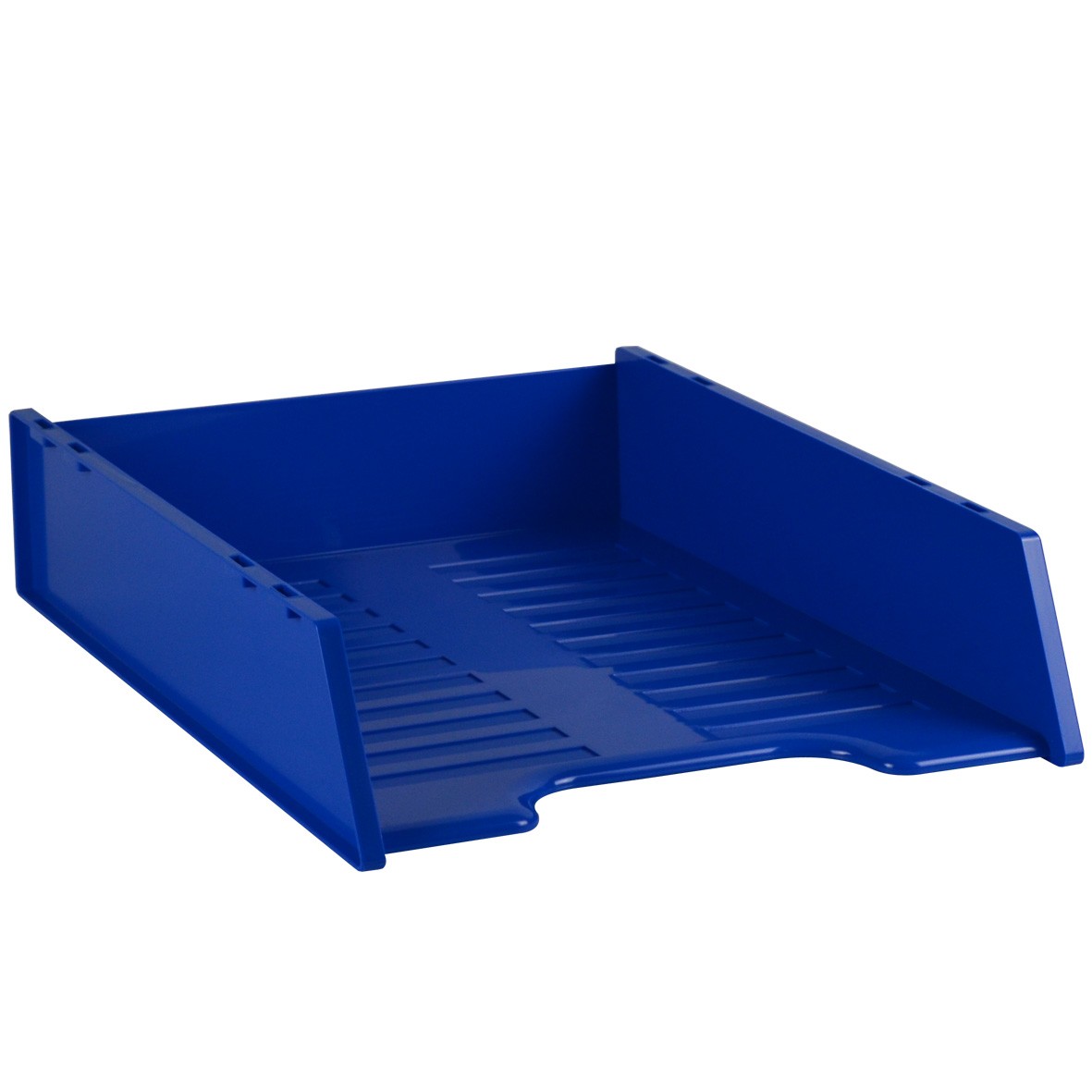 MULTIFIT DOCUMENT TRAY STACKABLE BLUEBERRY #I-60FBB