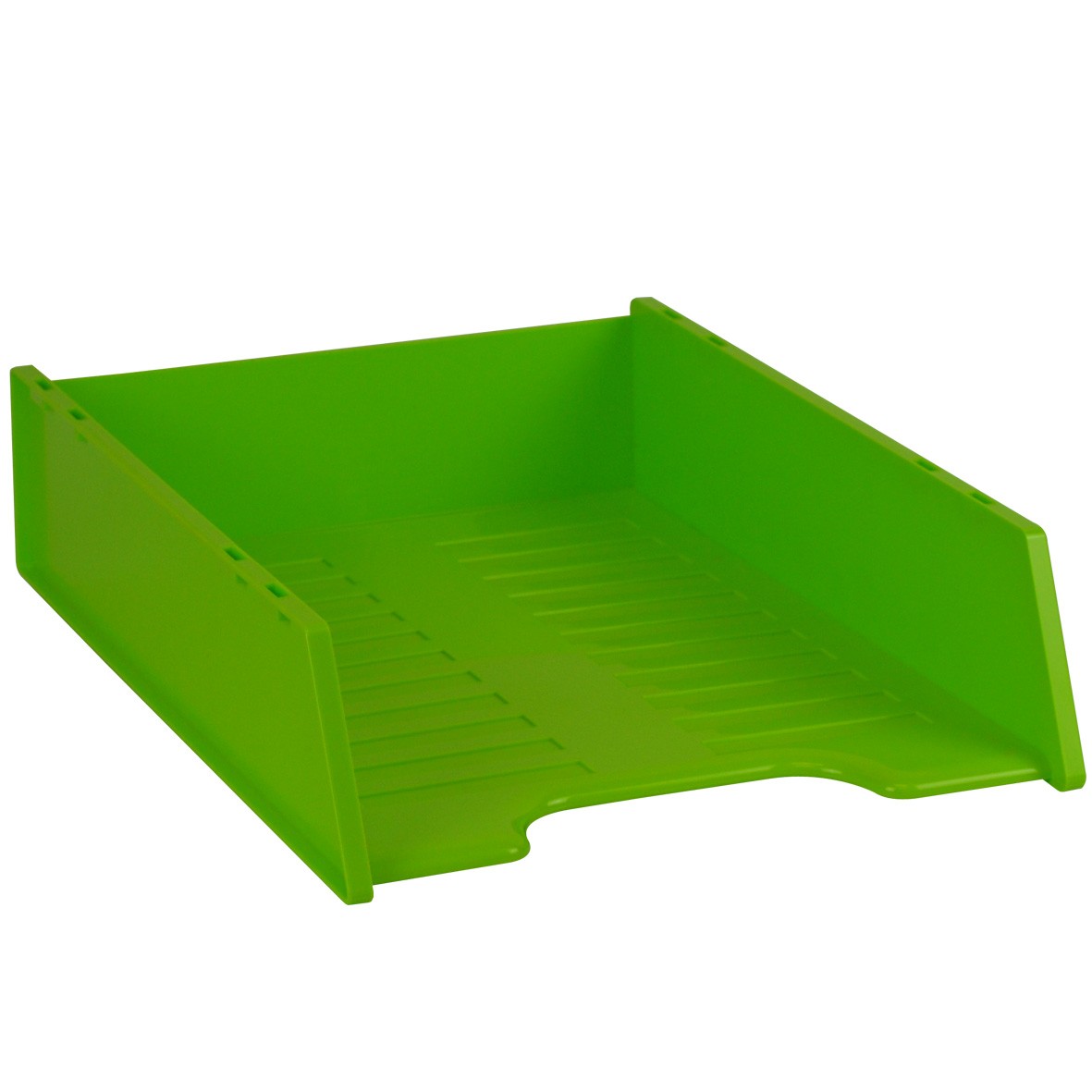 MULTIFIT DOCUMENT TRAY STACKABLE LIME #I-60FL 