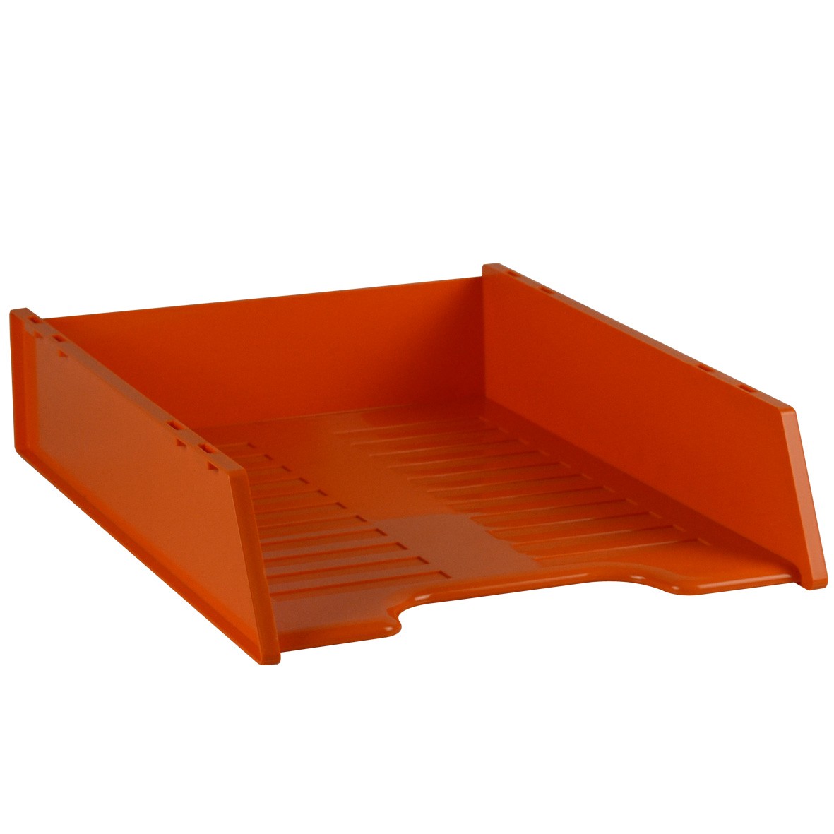 MULTIFIT DOCUMENT TRAY STACKABLE MANDARIN #I-60FM