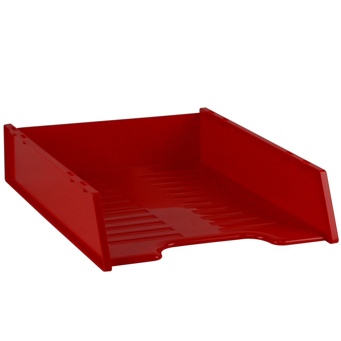 DOCUMENT TRAY STACKABLE ITALPLAST RED #I-60RED 