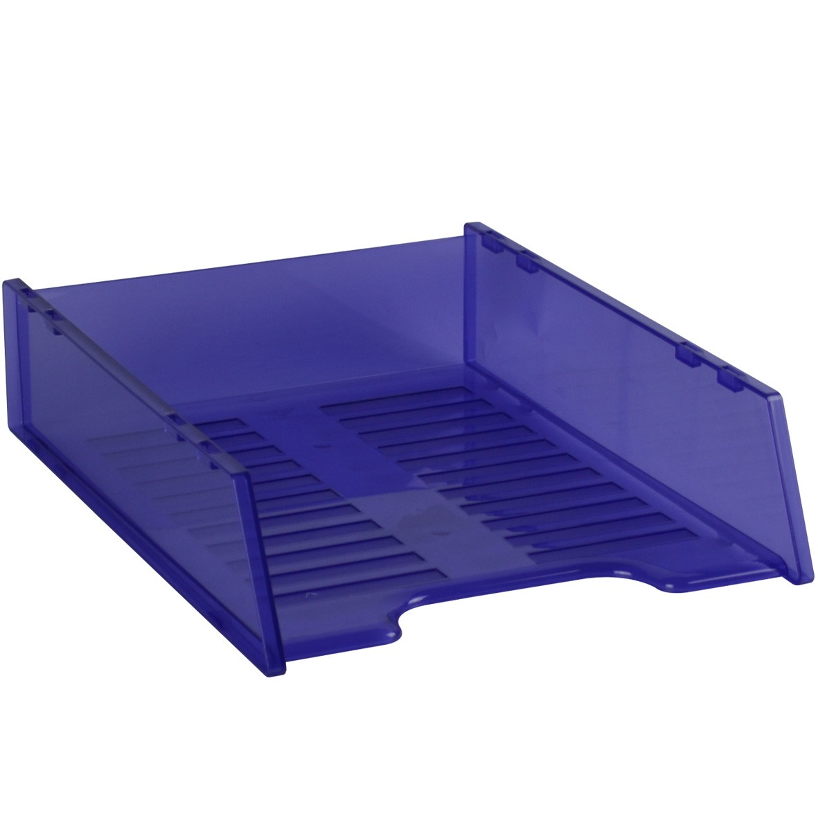 DOCUMENT TRAY STACKABLE TINTED PURPLE #I-60PR 