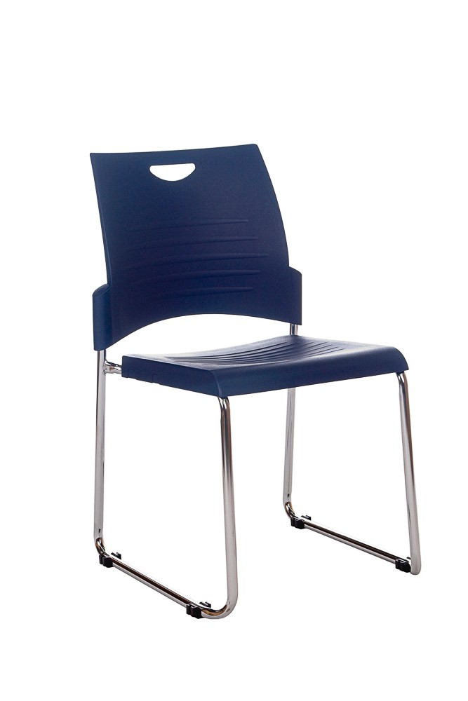 PLUTO STACKABLE VISITORS CHAIR BLUE  