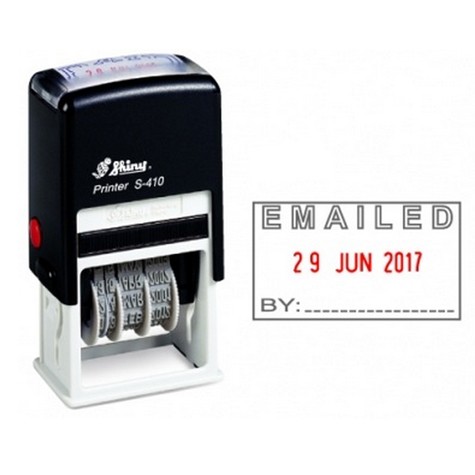 SHINY SELF-INKING DATER S-410 EMAILED 