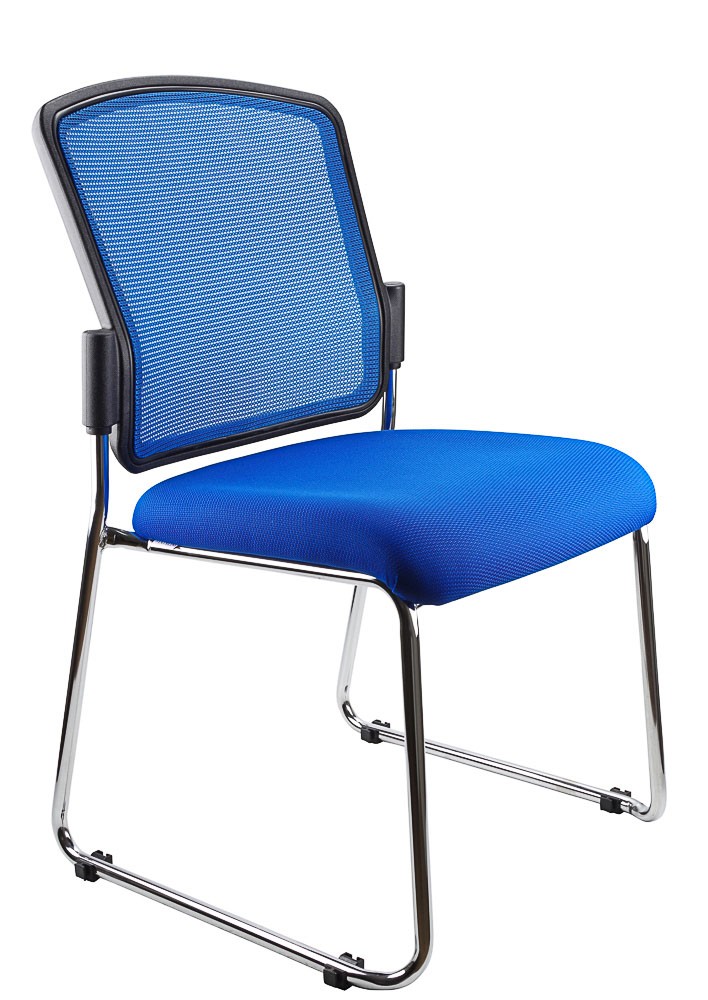 SPENCER STACKABLE VISITORS CHAIR BLUE