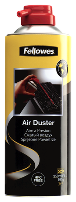 AIR DUSTER FELLOWES HFC FREE 350ml  (prices excludes gst)