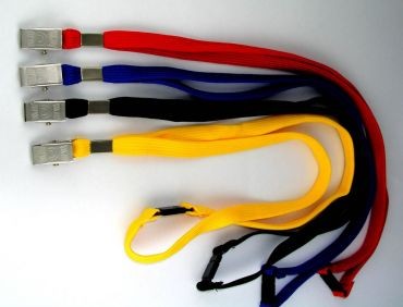 LANYARD WITH SAFETY RELEASE & ALLIGATOR CLIP ASSORTED  (price excludes gst)