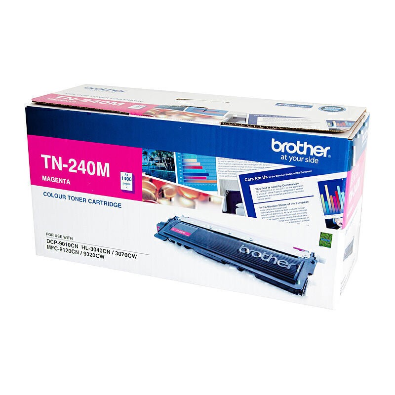 BROTHER TN240 MAGENTA TONER CARTRIDGE - 1,400 Pages