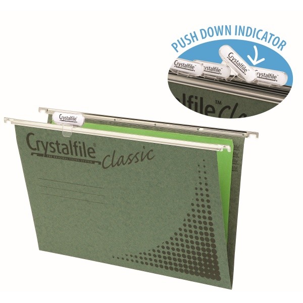CRYSTALFILE CLASSIC COMPLETE W/TABS & INSERTS #111130C Box 50  (price excludes GST)