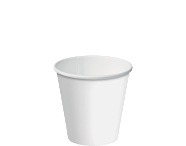 DRINK CUP PAPER WHITE SINGLE WALL 6oz Box 1000