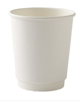 DRINK CUP PAPER DOUBLE WALL 280ml (8oz) PKT 25