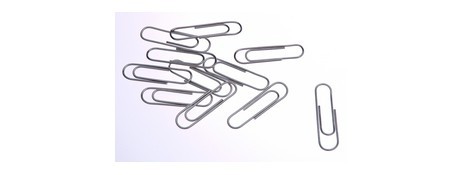 PAPER CLIPS 28mm SMALL (Pkt 100)