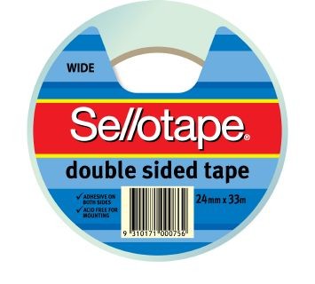 DOUBLE SIDED TAPE #404 24mm x 33m #960606