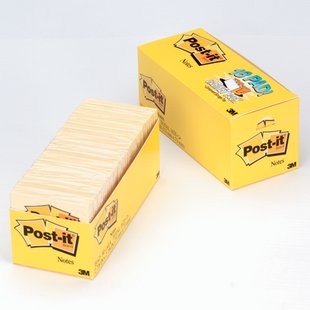 POST-IT NOTE PAD #654-18CP (CABINET PACK-18) (price excludes gst)