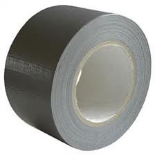 CLOTH TAPE 75mm BLACK (price excludes gst)