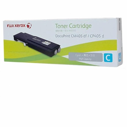 Fuji Xerox Genuine CT202034 Cyan Toner - 11,000 pages 
