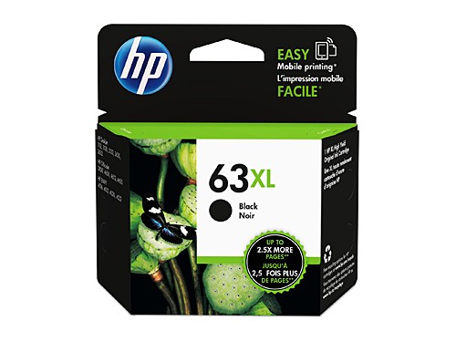 HP INK CATRIDGE 63XL (F6U64AA) BLACK