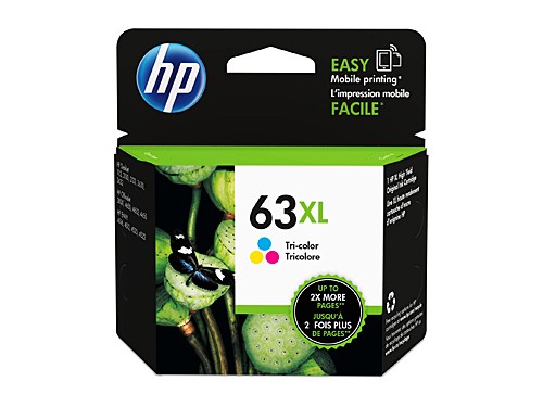 HP INK CARTRIDGE 63XL (F6U63AA) TRI-COLOUR
