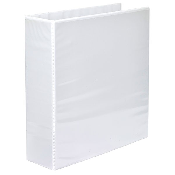 CLEARVIEW INSERT BINDER A4 2 RING 65mm WHITE 