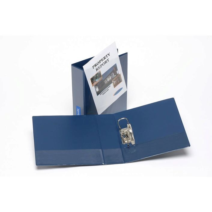CLEARVIEW (INSERT) LEVER ARCH FILE A4 BLUE