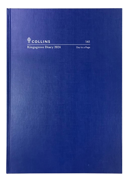 2024 COLLINS DEBDEN KINGSGROVE DIARY 141 A4 1 DAY TO A PAGE 