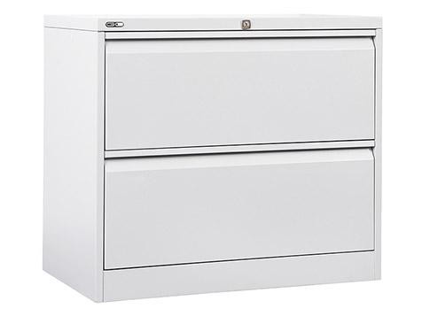 LATERAL FILING CABINET GO 2 DRAWER  (Available in BLACK or WHITE)