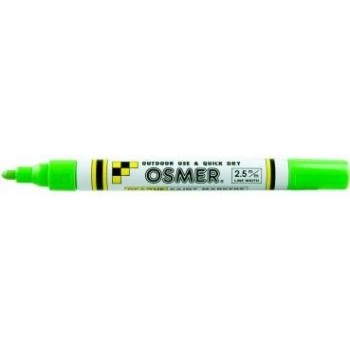 OSMER PAINT MARKER MEDIUM NIB 2.5mm LIGHT GREEN  (BOX 12)