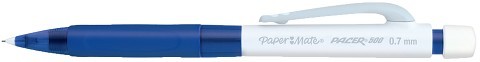 PACER PENCIL STANDARD 500 TRANSLUCENT BLUE 0.7mm (price excludes gst)