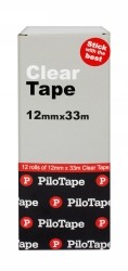 PILOTAPE CLEAR 12mm x 33m - Box 12