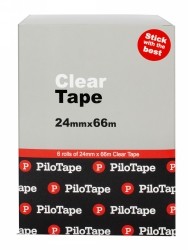 PILOTAPE CLEAR 24mm x 66m - Box 6