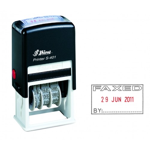 SHINY SELF-INKING DATER S-403 FAXED  
