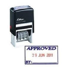 SHINY SELF-INKING DATER S-404 APPROVED 