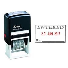 SHINY SELF-INKING DATER S-407 ENTERED 