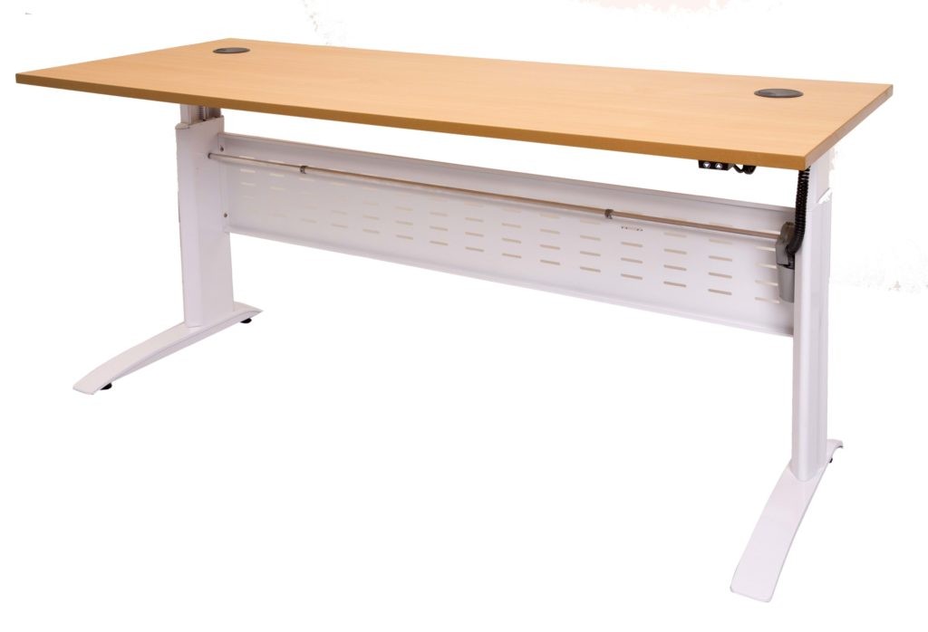 Electric Height Adjustable Open Desk 1800mmW x 700mmD 