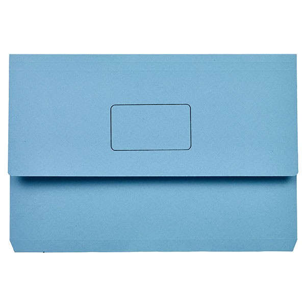 DOCUMENT WALLET SLIMPICK FCAP BLUE BOX 50
