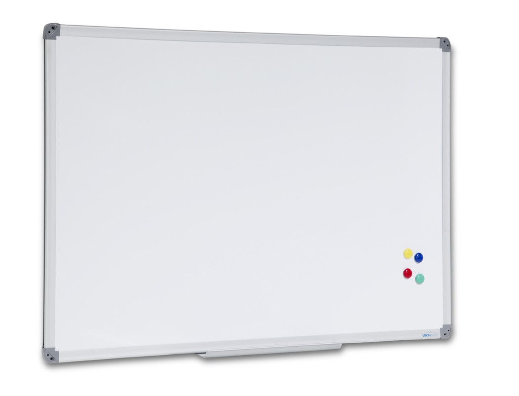 WHITEBOARD MAGNETIC 900mm x 600mm VISION