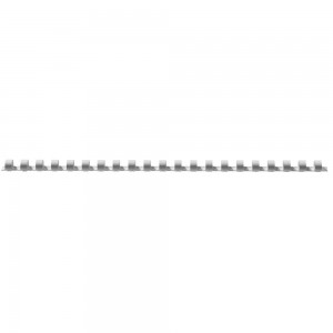 COMB BINDING COILS 10mm WHITE BOX 100 (price excludes gst)