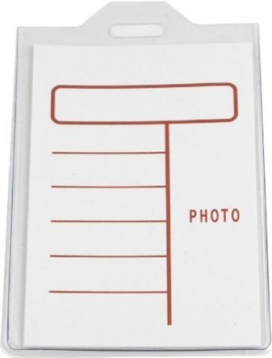 I D SOFT POUCH CLEAR PORTRAIT 55mm x 90mm  (price excludes gst)