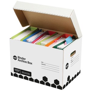 ARCHIVE BINDER BOX MARBIG #800500 (BOX 5) (price excludes GST)