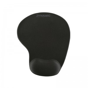 ERGONOMIC MOUSE PAD WITH WRIST REST BLACK DT