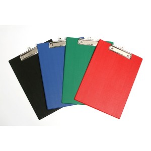 PVC CLIPBOARD SINGLE A4 RED 
