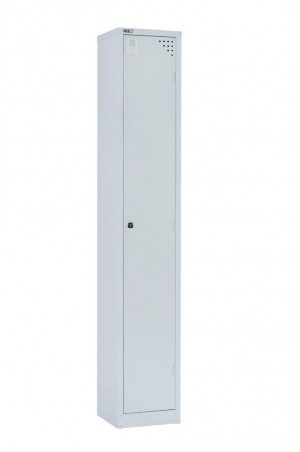 GO FLAT TOP LOCKER SINGLE DOOR 305mm Wide WHITE (price excludes gst)