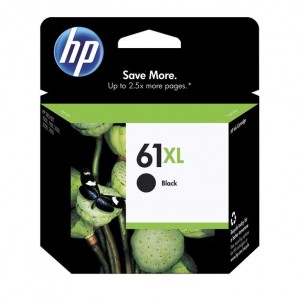 HP 61XL BLACK INK CARTRIDGE - 480 PAGES